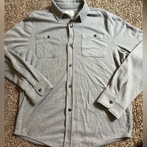 Gray Button-Up Shirt